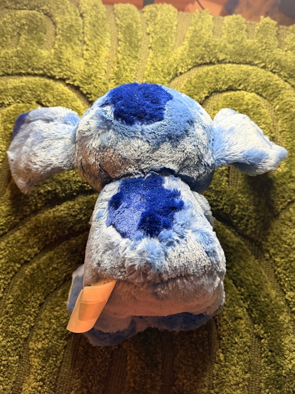 Disney Blue Stitch Plush with Pink Ear Accents - Picture 2 of 3